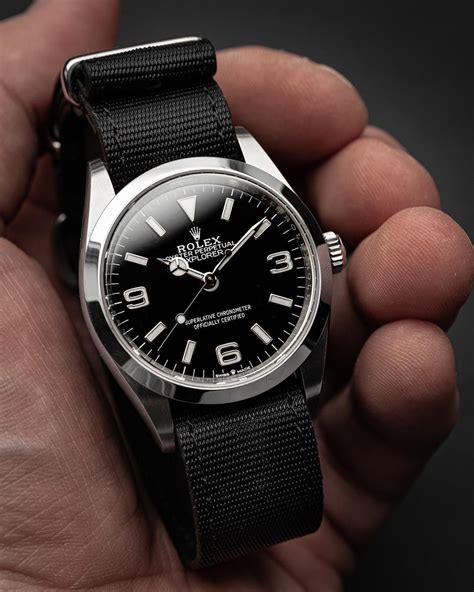 The BEST Way To Wear A Nato Strap l Rolex Explorer 214270